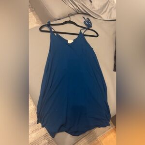 Elegant Blue Women's Top